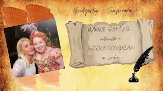 Nicola Coughlan teaches me how to dance on the set of Bridgerton S3 / Entrevista exclusiva