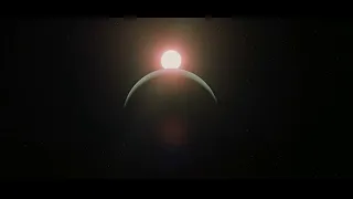 2001 A Space Odyssey Opening eclipse (Stanley Kubrick's 1968 masterpiece)