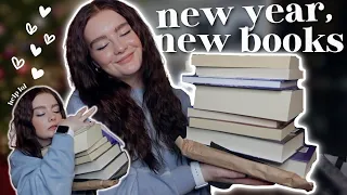 new year, new books! 💌 book unboxing haul