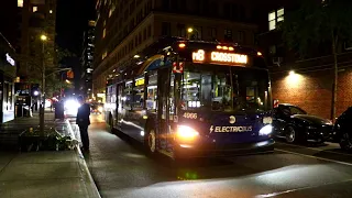 MTA New York City Bus 2023 New Flyer "Xcelsior CHARGE NG" XE40 4966 On The M8