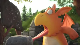 Oh No! Zog Gets His Tongue Stuck!  @Gruffalo World : Compilation