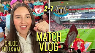 A Carvalho 98th Minute Winner To Seal The Comeback! | Liverpool 2-1 Newcastle Match-Day Vlog!