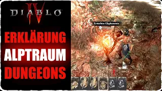 Diablo 4 Alptraum Dungeons freischalten Glyphen finden Glyphen verbessern und Siegel herstellen