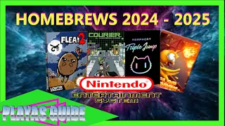 New NES Homebrew Games coming in 2024 - 2025