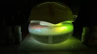 Water sphere air cleaner.