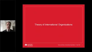 The Theory and History of International Organizations