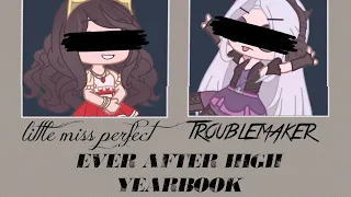 Yearbook meme || gacha club EAH || Raven and Apple's moms || pt 1