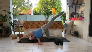 Something a little different: Building up to Crow pose