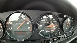 Porsche 964 Turbo 3.3 Acceleration 285km/h