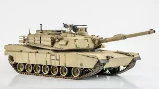 M1A2 Abrams Construction and Weathering (1/35 Tamiya)