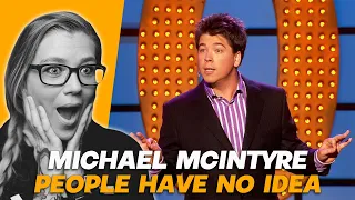 AMERICAN REACTS TO MICHAEL MCINTYRE | AMANDA RAE