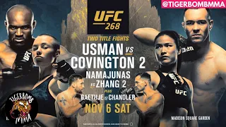 UFC 268: Usman vs Covington 2 Full Card Predictions & Breakdown