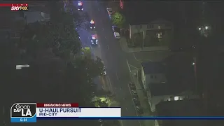 U-Haul pursuit