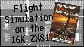 Flight Simulation for the ZX81 from Sinclair Research (1982)