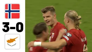 Norway vs Cyprus All goals and highlights - EURO 2024 Qualifiers 20/6/2023