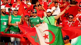 الإنتصار التاريخي للفريق المغربي...فرحة شعب واحد في بلدين..هنيئا لنا