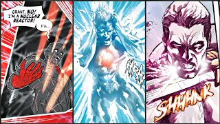 The Death Of Captain Atom In Every Universe Including DC Vs VAMPIRES, DCEASED & INJUSTICE