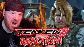 RIP PAUL'S HAIR - Paul Phoenix Tekken 8 Trailer - Krimson KB Reacts