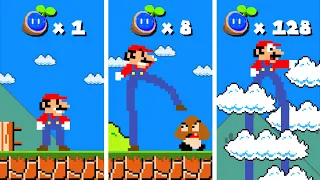 Mario but Every Seed makes Mario's Leg Longer!