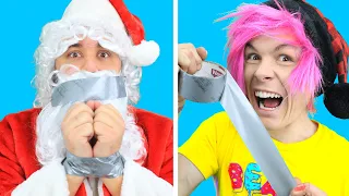 Robby tries HOME ALONE DURING CHRISTMAS! Funny SelfDefense Ideas Pranks by Crafty Panda