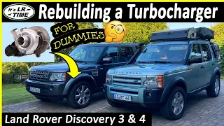How to rebuild a turbo charger of a Land Rover Discovery