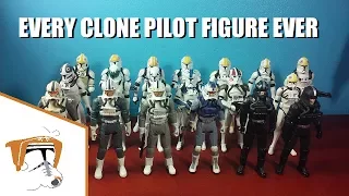 EVERY Hasbro 3.75" CLONE PILOT Figure! (Phase I & II)