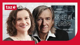 Norbert Mappes-Niediek und Franziska Davies: Krieg in Europa – taz Talk