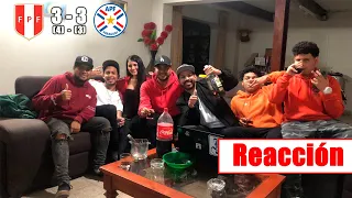 PERÚ 3 (4) - (3) 3 PARAGUAY | REACCIÓN PERUANA | PENALES | COPA AMÉRICA 2021