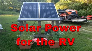 DIY Easy Small Solar Setup For Off Grid Camper Cabin