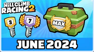 🔥ALL ADVENTURE KEYS JUNE 2024 - Hill Climb Racing 2