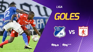 Millonarios vs. América (2-2) | Liga BetPlay Dimayor 2022-II | Fecha 14