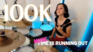 Time Is Running Out || Muse || Drum Cover || Special 100k views