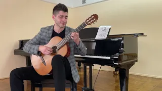 Yaroslav Makarich – FRAUCHI International Guitar Competition 2021, First Round