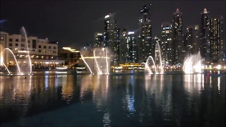 11.11.18 Поющий фонтан в Дубай ОАЭ:)  singing fountain in dubai