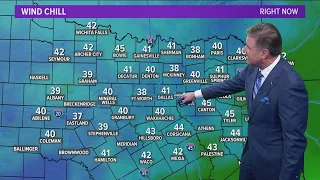 DFW Weather: Temps drop dramatically, and timeline for next rain chances