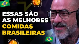 FOGAÇA elege seu TOP 5 de COMIDAS BRASILEIRAS (com Henrique Fogaça) | PODCAST DO MHM