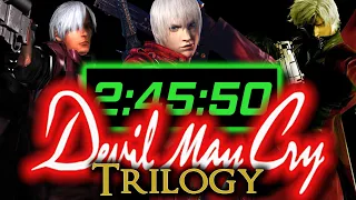 Devil May Cry 1-3 Trilogy Speedrun World Record in 2:45:50