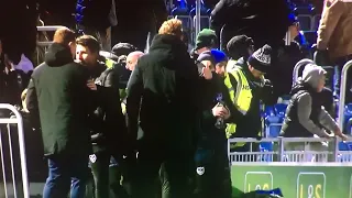 PORTSMOUTH FANS BOO DANNY COWLEY