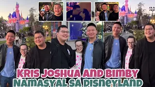 JUST IN, KRIS AQUINO IPINASYAL ANG MGA ANAK NA SINA JOSHUA AT BIMBY SA DISNEYLAND PANGAKO NI KRIS