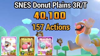 SNES Donut Plains 3R/T | 157 Actions | Mario Kart Tour