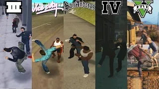 Evolution of FIGHTING in GTA Games! 1997-2019