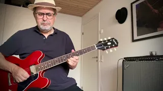 Blues on Epiphone es 335