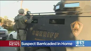 Suspect Barricaded In Home with 13-Year-Old Girl