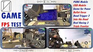 [144Hz vs 90Hz] Smartphone Game FPS Test - RedMagic 5G vs Black Shark 3 Pro vs iQOO Neo3