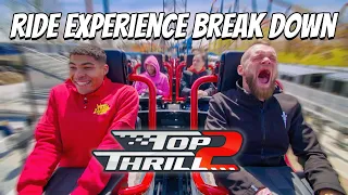 What does it REALLY feel like to ride Top Thrill 2?