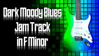 Dark Moody Blues Jam Track in F Minor 🎸 Guitar Backing Track