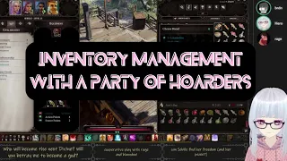 Inventory Management (with loot gremlins) in Divinity: Original Sin II ^^"