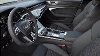 2022 Audi RS 6 Avant in Nardo Gray INTERIOR