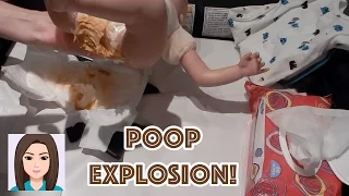 Reborn Baby Dillon's Poop Explosion!