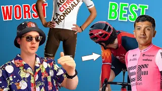 Brutally Reviewing Every Pro Cycling Team Kit | Men's World Tour